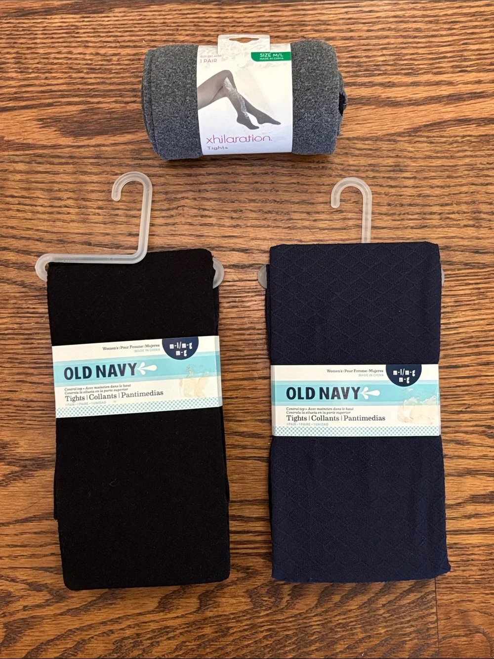 Bundle of 3 pairs of tights - Old Navy and  Xhilaration